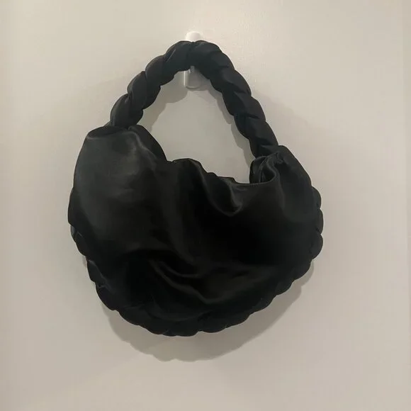 Olivia Wolfe London Custom Silk Purse in Black - Picture 3 of 6